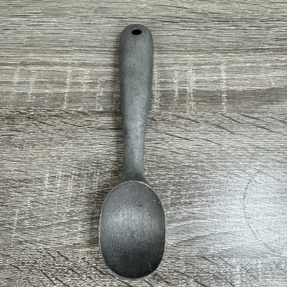 Vintage Aluminum Metal Ice Cream Scoop‎ Nuroll Maumee Ohio Antique
